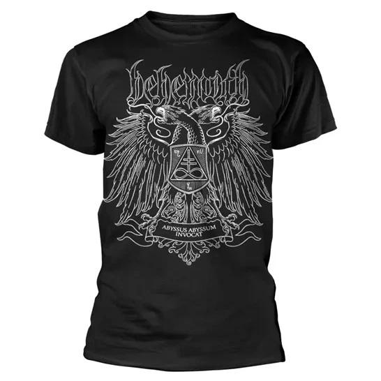 Behemoth Abyssus Abyssum Invocat Футболка S-XXL Черная Смертельный Металл Официальная Футболка XL