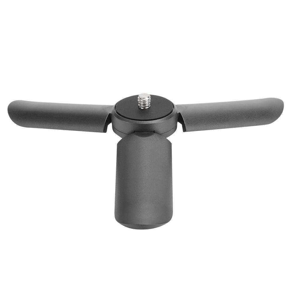 Non-Slip Desktop Tripod with 1/4 inch screw   for Smartphone Action Camera Holder(Black )