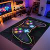 Gamer Rug for Room,3'x5' Non-Slip Gaming Rugs for Bedroom Livingroom Game Room Decor