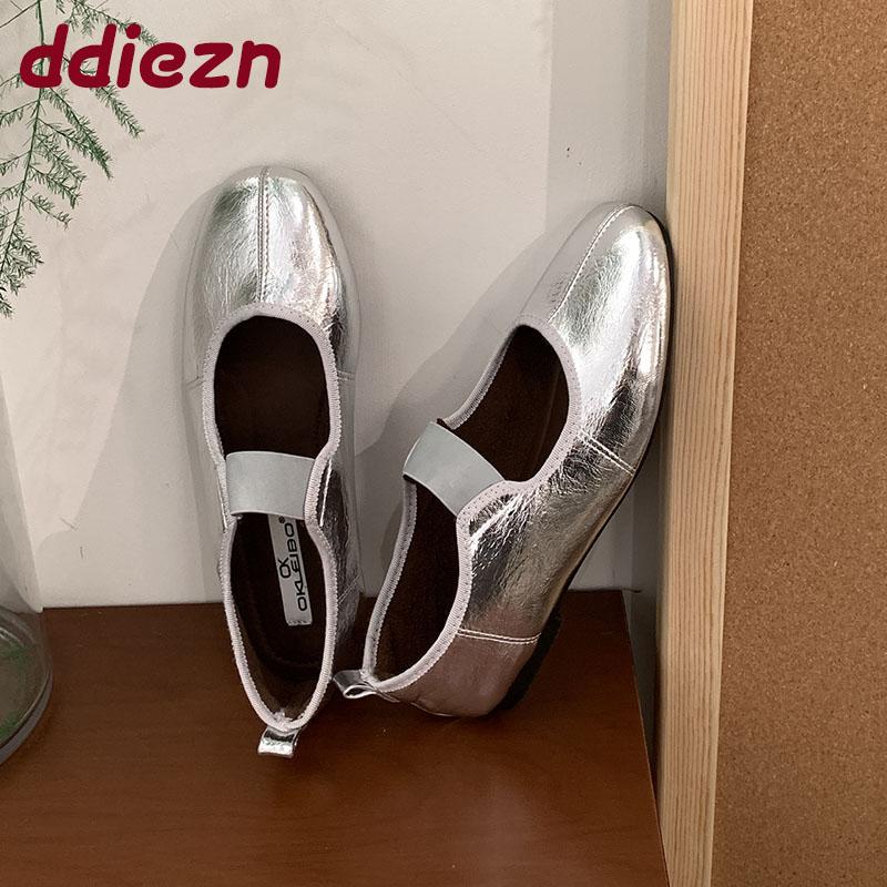 Fashion Spring Autumn Fashion Shallow Mary Janes Flats Shoes For Women 2025 New Female Slip On Footwear Ladies Ballet Flats Shoes