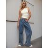 Women's Single Shoulder T-shirt Spring/Summer New Style Slant Neck Off Shoulder Top