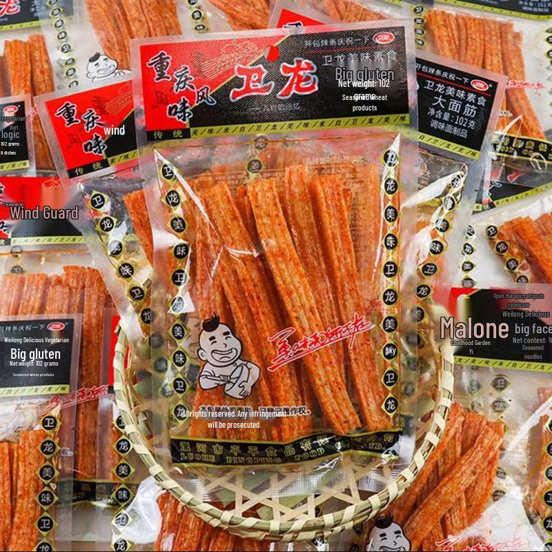 Weilong Classic Spicy Big Gluten Strips