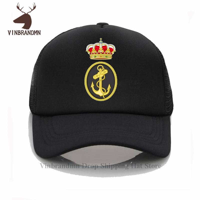 

Navy Kingdom of Spain Espana ESP Spanish Spaniard country Baseball cap casual solid color Baseball cap fashion cool fishing hats Kids