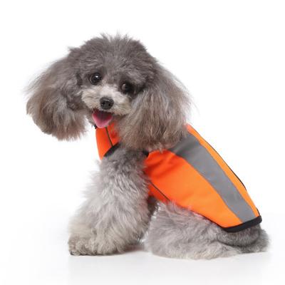 Hundespaziergang Hund Nachtkleidung, kleiner Hund Brust Rücken, Haustier Nacht Reise reflektierender Streifen Hundekleidung