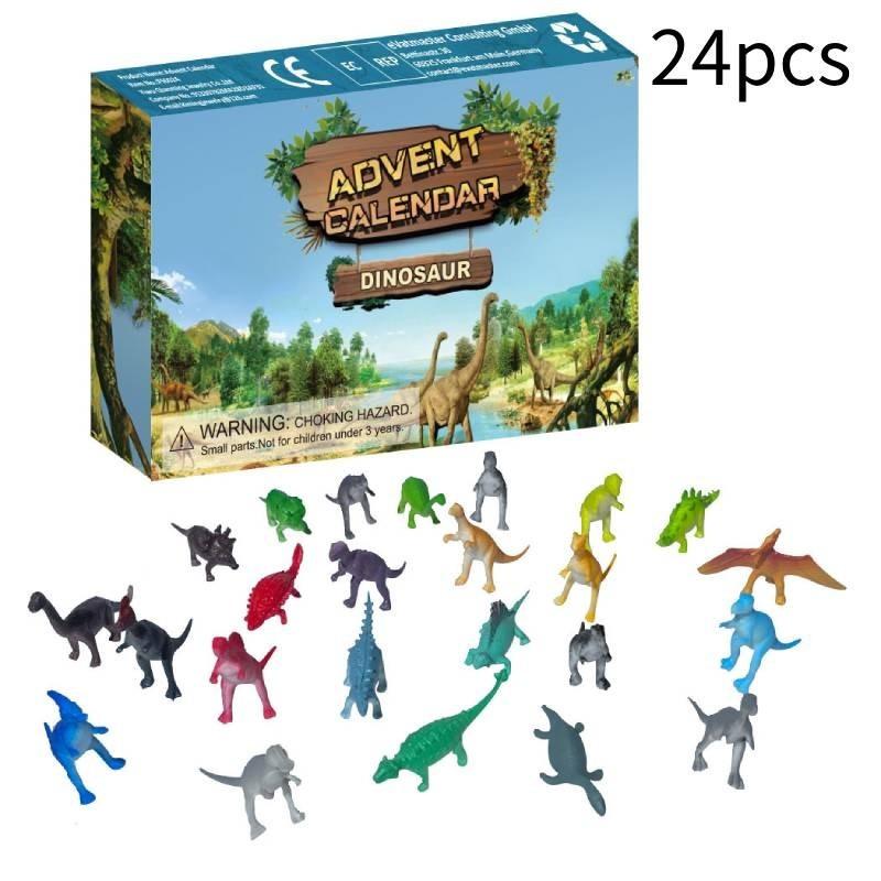 Захватывающая Рождественская Слепая Коробка «Мир Животных» для Детей с Плюшевыми Игрушками Dinosaur