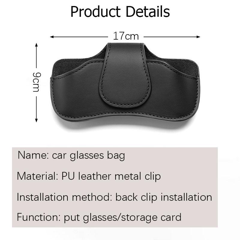 AABHK1 Parasole per auto portaocchiali portaocchiali in pelle per Chevrolet Cruze Spark Captiva Suburban Camaro Malibu Trax Aveo Equinox