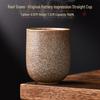 Kiln-Fired Handmade Ceramic Tea Cup - Ideal for Home, Guest Entertaining, Kung Fu Tea, and Tasting.