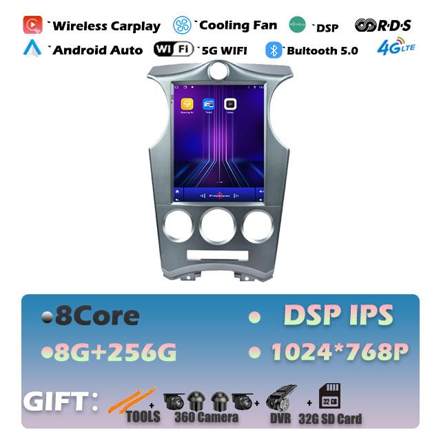 IPS 9.7'' 1024*768P For Kia Carens2006-2012 Android 14 Car Radio Multimedia Video Player Navigaion Head Unit Stereo Audio