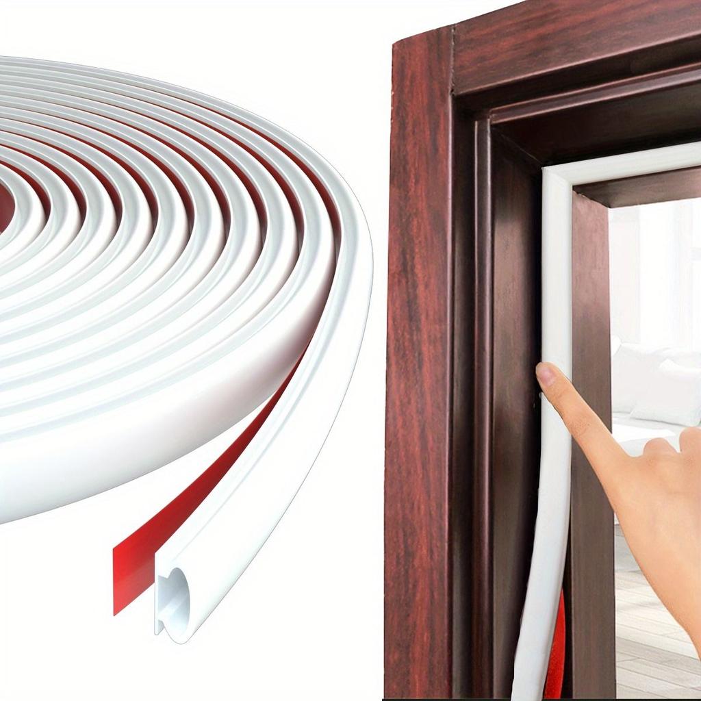 Self-adhesive Silicone Sealing Strip For Security Doors, I-beam Type For Doors, Soundproof, And -collision Strip For Entrance Doors,