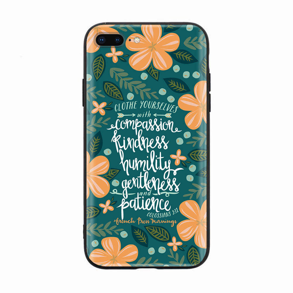 

Черный чехол для Xiaomi Redmi 13C Note 9 iPhone XR 7 8 14 15 11 12 13 X XS Pro Max Samsung A25 S23 S24 FE Ultra Plus Библейский стих Redmi Note 11 Pro бездна