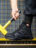 Men Work Safety Shoes Anti-smashing Steel Toe Cap Working Boots Construction Indestructible Work Soft-Soled Sneakers Men Shoes