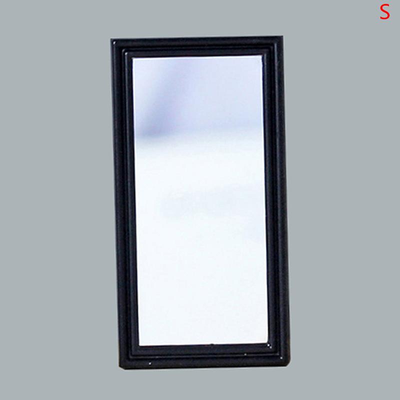 Dolls Makeup Furniture Toy Accessories Dollhouse Miniature Vintage Glod Vanity Mini Doll House Mirror, Dressing Mirror, Comb