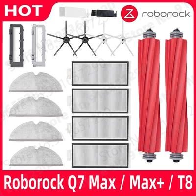 Roborock Q7 Max Q7 Max+ T8 Hepa Filtr Boční Hlavní Kartáč Kryt Mop Díly Robotický Vysavač Náhradní Příslušenství