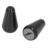 2PCS Guitar Pickup Switch Caps 3 Way 5 Way Toggle Switch Knob Tip Replacement for ST TL Style Electric Guitars Black