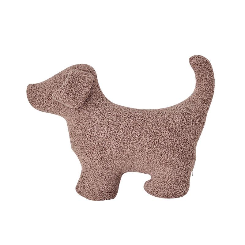 Plush Cute Dog Throw Pillow Cartoon Nap Pillow Children's Room Doll Gift Girlfriend Living Room Sofa Cushion