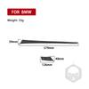 For BMW 5 Series G30 2016- Center Console Dashboard Trim Panel Cover Tuning Soft Real Carbon Sheet Car Interior Accessories