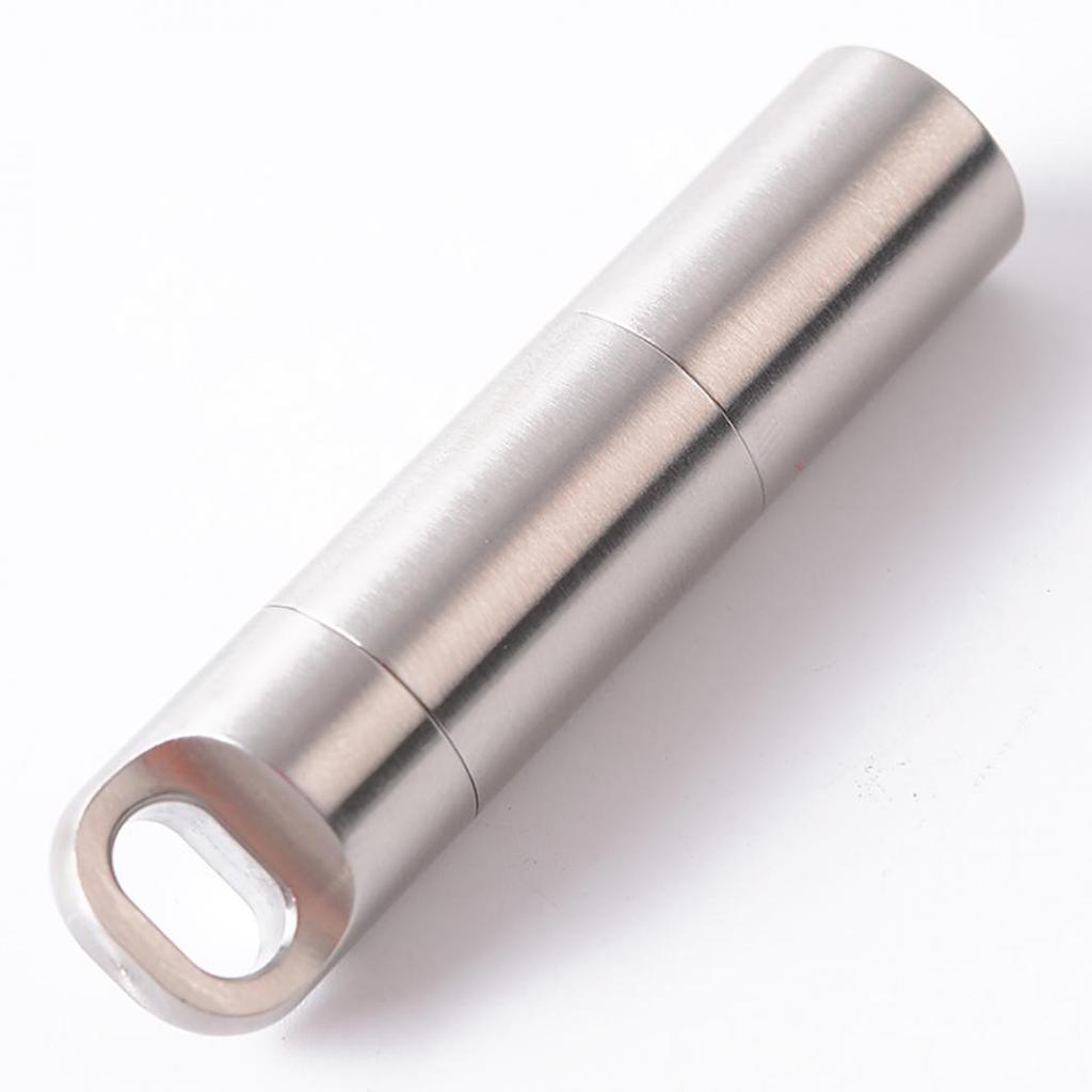 Waterproof Pill Capsule Case Box Bottle Container Outdoor Travel EDC Emergency