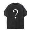 European Size Suitable for Men And Women, Comfortable And Loose, Versatile, Fashion Trend, Pure Washed T-Shirt Washed Short-Sleeved T-Shirt
