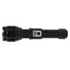 Super Bright Flashlight with Electronic Display Screen Waterproof Type C Charged Zoomable LED Flashlight for Camping Short