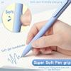 6pcs Colored Gel Pens Set with Quick Dry Ink, 0.5mm Fine Point Retractable Pens, Smooth Writing Pens