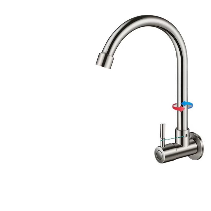 OEING Wall-Mounted Kitchen Swivel Faucet