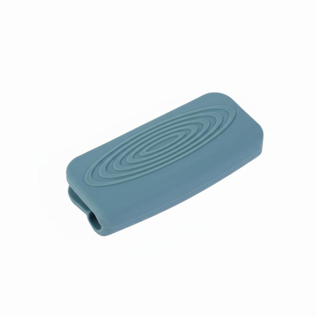 Silicone Handle Cover for Pot Pan SaucepanSleeve Slip Cover Grip Handle Cover зелёный