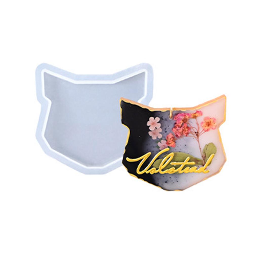 Flexible Animal Series Silicone Mold For Brooch Keychain Pendant Jewelry Soap Baking Crafts Feature Reusable Shape