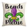 Carnival Mask Dance Pillow Case Home Decoration Sofa Living Room Letter Print Pillow Cushion