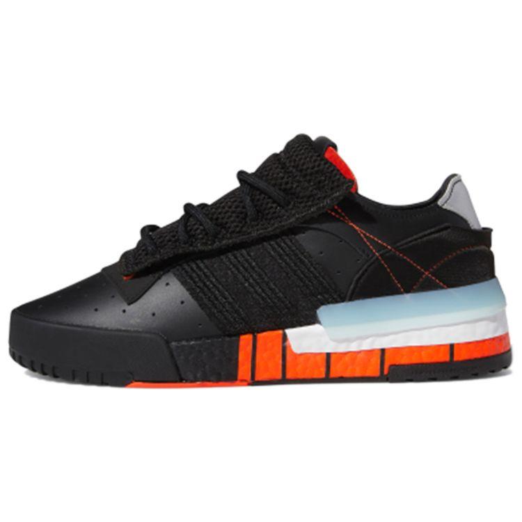 

Adidas Rivalry RM Low Black Solar Red Мужские кроссовки Core-черные блузки FW2274