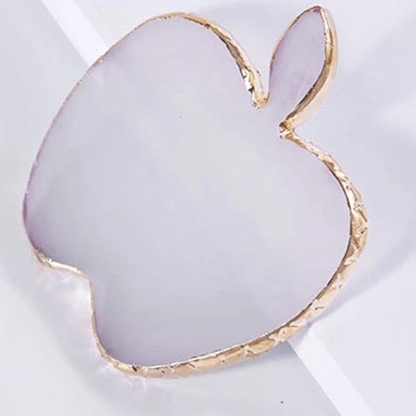 18 Styles Resin Agate Stone Nail Color Palette Gel Polish Pallet Mixing Drawing Paint Plate Manicure Nails Art Display Shelf