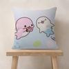 Kawaii Cartoon Mamegoma anime  Pillow Gift Home Office Decoration Bedroom Sofa Car Cushion Cover case 45x45