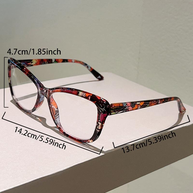 Vintage Square Reading Glasses Women New Fashion Full Rim Blue Light Blocking Eyewear Trendy Presbyopia Optical Frames
