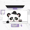 Simple Hand Drawn Panda Large Size Playmat Cute Cartoon Mousepad For Games Laptop Desk