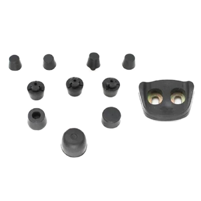 Pack Of 11/12 Car Door Dampers Rubber Pads Auto Door Buffer Pads Vehicle Door Shock Quick Installation for Pajero V43