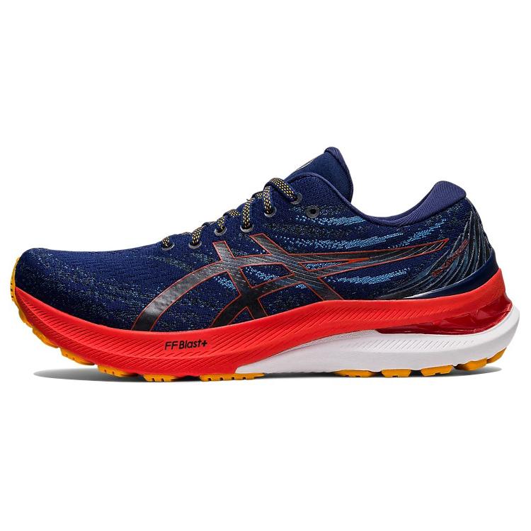 

Asics Gel Kayano 29 4E Широкие Глубокий океан Помидор черри 40.5