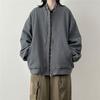 Vintage Casual Baseball Jacket Men Women Heavyweight Waffle Knit Loose Fit Fall 2025