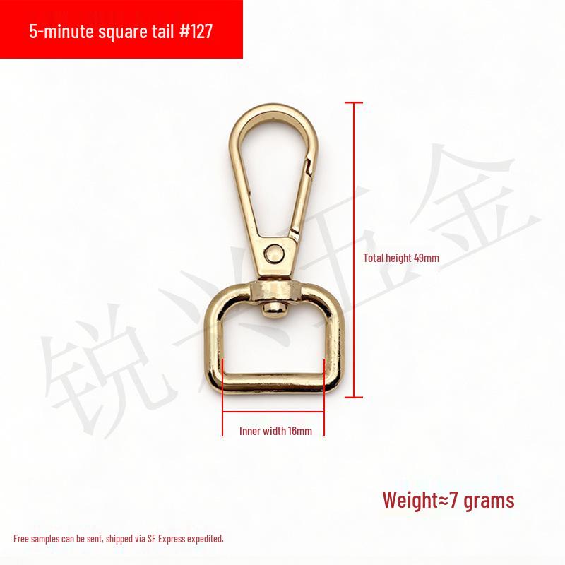 Zinc Alloy Metal Dog Leash Buckle and Luggage Strap Hook