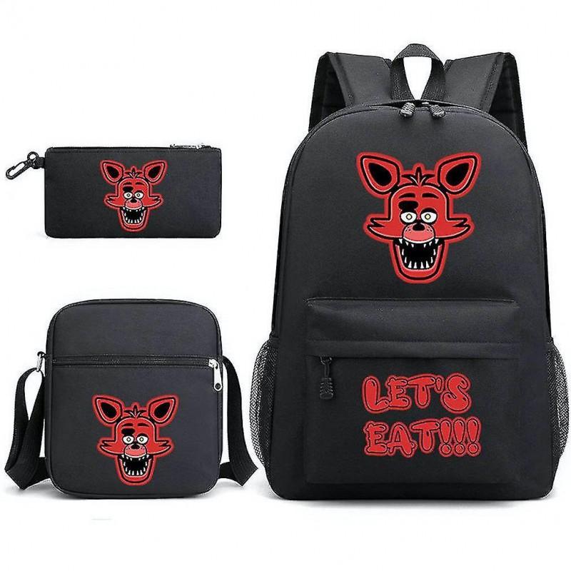 One Piece Anime Backpack Kids School Use Large Capacity Oxford Fabric Dual Shoulder Bag With Padded Straps