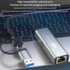 5Gbps USB na Ethernet adaptér pro notebookový počítač s čipsetem Rtl8157 5000Mbps USB3.2 na RJ45 síťový konvertor 5G 2.5G 1G 100Mbps