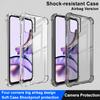 IMAK For Motorola Moto G73 5G Anti-Yellowing Airbag Cushion Design Phone Cover Clear TPU Phone Case