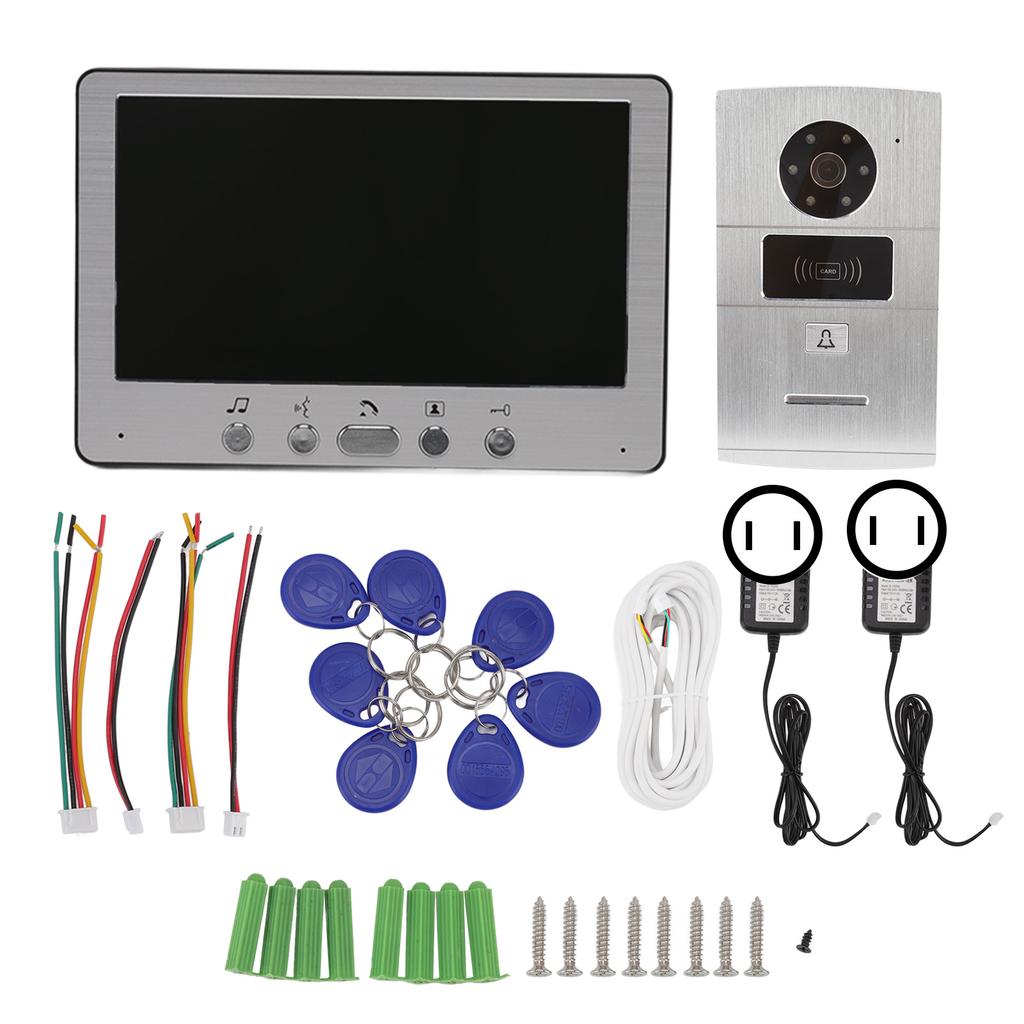 Video dveřní telefon Zvonek Multifunkční Bezdrátový Chytrý Video Interkomový Systém pro Domácnost