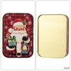 Mini Christmas Tinplate Gift Box Cute Candy Storage Containers  Holiday Festival Ornaments