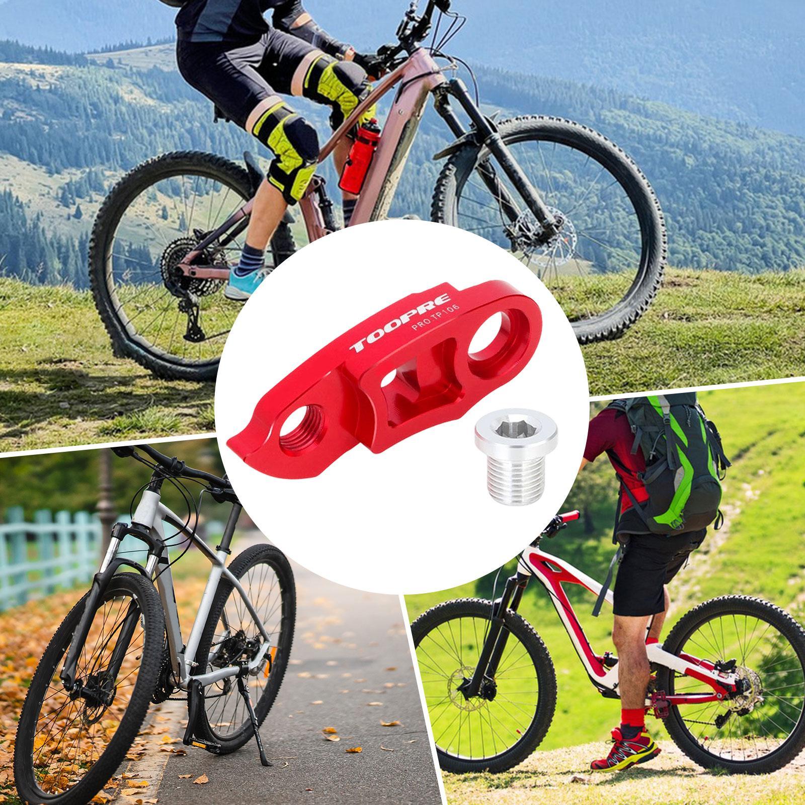 Rear Derailleur Hanger Extension, with Screw, Alignment Tool, Extension Adapter Parts, Rear Derailleur Extension красный