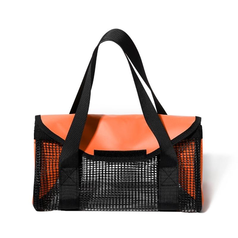 Fishing Lure Baits Storage Bag Jigging Spoon Lures Mesh Bag Organizers Container Jig Lure Carrrier Portable Tackle Bags
