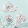 Kaiti Cat Children's Shoes Girls' Thick Bottom 2026 Summer New Style Rotating Buckle Lightweight Sports Shoes
