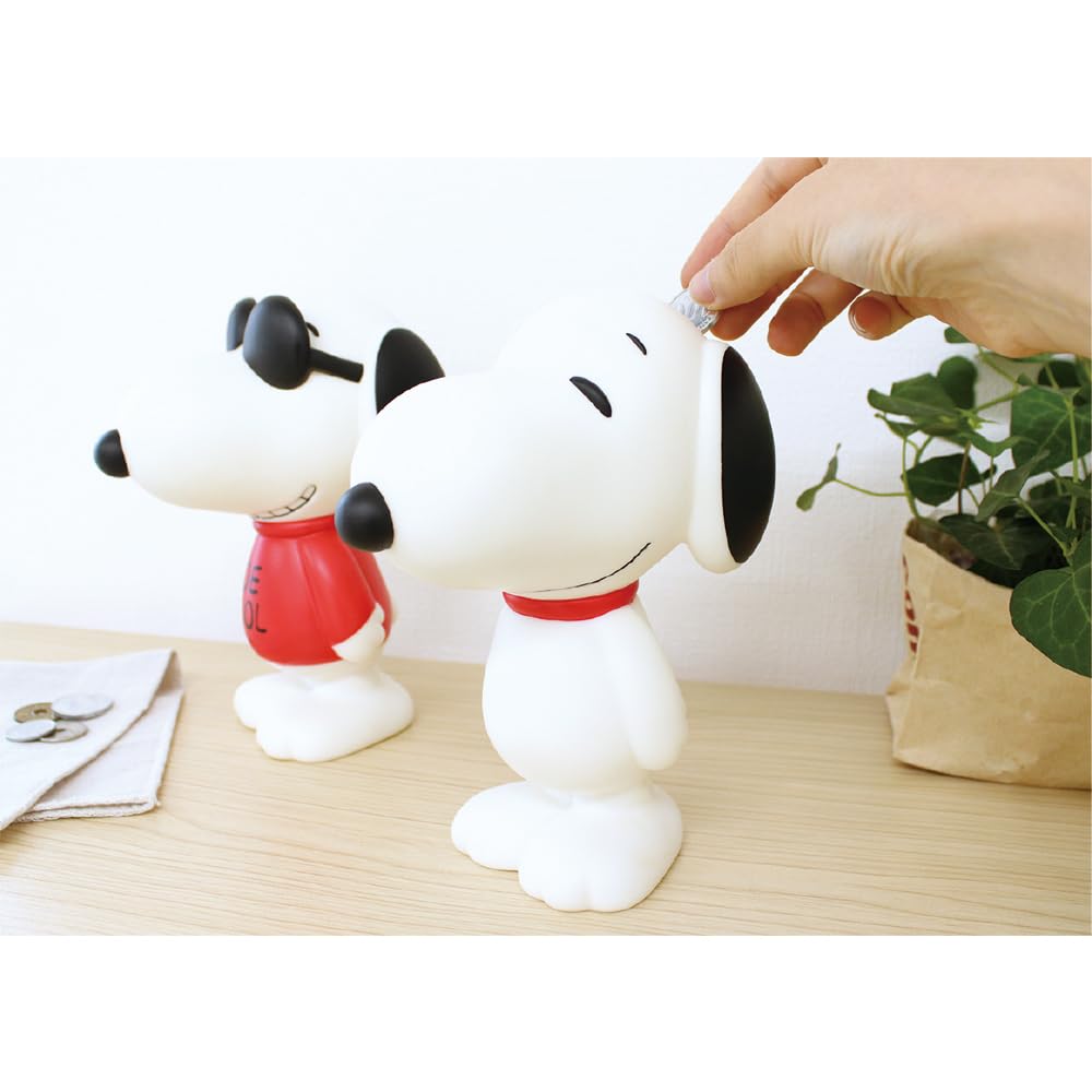 Tees Factory Snoopy Soft Vinyl Bank Joe Cool H180 x W90 x D132mm SN-5542762JC