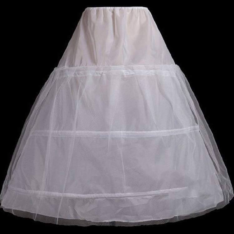 Crinoline Petticoat Full Length Women Underskirt Slips Petticoat Wedding