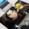 Mauspad HD Schreibtischmatte Anime N-naruto Spielmatte Gaming-Mauspad Speed Sasuke Uchiha Computer und Büro Gamer Schrank Tastaturmatte