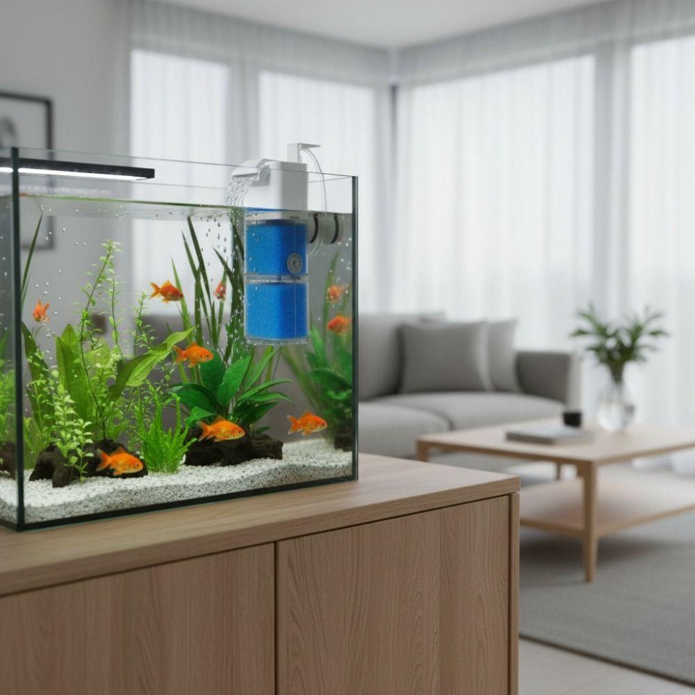 Extendable Fish Tank Submersible Filter Low-Water-Level Aquarium Filter  Odd-Shaped Aquarium