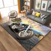 Motorcycle GP Mountain biking Speed Doormat Rug Carpet Mat Footpad Bath Mat Polyester Non-slip Kitchen Bedroom Washable